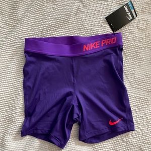 Girls Nike Pro Shorts